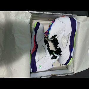 Air Jordan 5 White/Ghost Purple “Bel-Air”